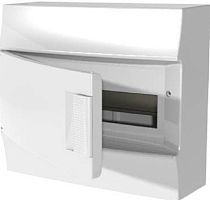Бокс ABB Mistral41 ЩРН-П-12 (292x257x120мм) IP41 белая дверца 1SPE007717F9972