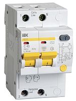 Автомат дифференциального тока АВДТ IEK АД12 2п 40А 30мА 4,5кА C тип AC картинка