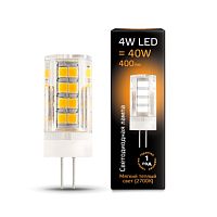 Лампа Gauss LED G4 AC185-265V 4W 2700K керамика 1/10/200 Gauss — купить по цене от 200 ₽ | ПрофБезопасность