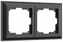 Рамка универсальная Werkel Fiore 2-м. черный матовый картинка