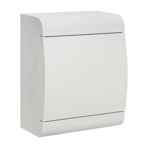 Бокс пластиковый EKF ЩРН-П-6 SlimBox (198x156x100) IP41 белая дверь sb-n-6w