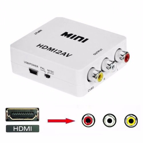 Конвертор AV(RCA) на HDMI фото 2