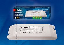 Блок питания для светодиодной ленты Uniel 12В UET-VPF-060A20 5А 60Вт IP20 180х52х30мм Uniel — купить по цене от 1&nbsp;350 ₽ | ПрофБезопасность