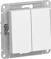 Выключатель без рамки Systeme Electric AtlasDesign 2-кл. лотос