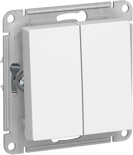 Выключатель без рамки Systeme Electric AtlasDesign 2-кл. лотос