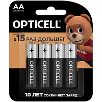 Элемент питания OPTICELL LR6 Basic BL4 AA (цена за 4 шт.) (батарейка)