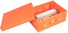 Коробка огнестойкая EKF PROxima 176x126x74мм под винт 14x4мм IP66 оранжевый картинка