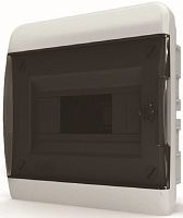 Бокс пластиковый Tekfor ЩРВ-П-8 BVK 40-08-1 (240х218х102мм) IP41 прозрачная дверца