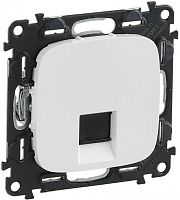 Розетка компьютерная без рамки Legrand Valena Allure 1-м. RJ45 6e белый Legrand — купить по цене от 2&nbsp;665 ₽ | ПрофБезопасность