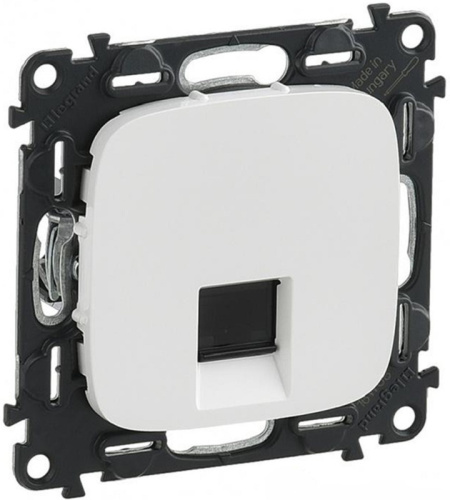 Розетка компьютерная без рамки Legrand Valena Allure 1-м. RJ45 5e белый Legrand — купить по цене от 1&nbsp;150 ₽ | ПрофБезопасность