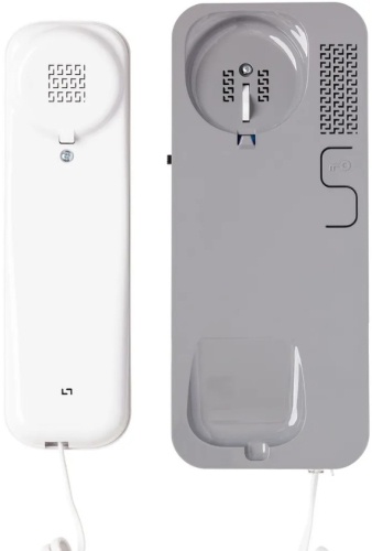 Трубка переговорная Cyfral Unifon Smart U (бело/серая) картинка фото 8
