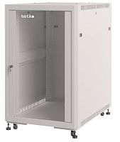 Шкаф напольный 19″ Netko Optima 18U (600х800х957) серый, разобранный