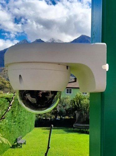 Установка системы IP-видеонаблюдения в жилом комплексе