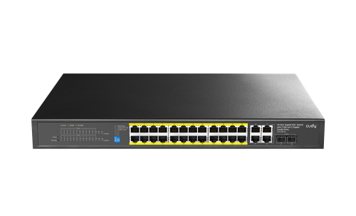 Коммутатор Cudy GS1028PS2 PoE 300Вт Cudy — купить по цене от 22&nbsp;900 ₽ | ПрофБезопасность