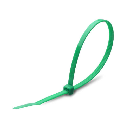 Стяжки нейлоновые Fortisflex КСС 4*200 (зел) (100шт.) зеленый