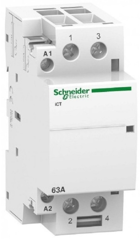 Контактор модульный Schneider Electric Acti9 iСТ 2п 2НО 63А 230В АС