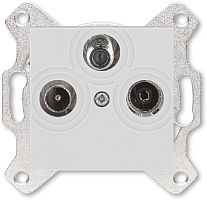 Розетка TV+R+SAT Оконечная без рамки ABB EPJ Levit 1-м. серый