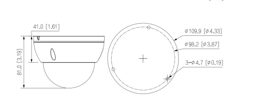 Видеокамера IP Dahua DH-IPC-HDBW2230EP-S-0280B фото 2