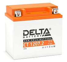 Аккумулятор Delta CT 1207.2 Delta Battery — купить по цене от 3&nbsp;375 ₽ | ПрофБезопасность