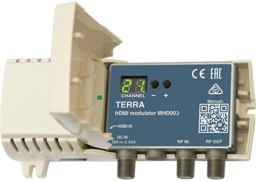 Модулятор HDMI в DVB-C Terra MHD003P TERRA — купить по цене от 15&nbsp;300 ₽ | ПрофБезопасность