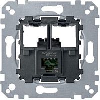 Розетка компьютерной без накладки без рамки Schneider Electric Merten System M 1-м. RJ45 5e
