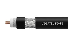 Кабель коаксиальный Vegatel 8D-FB (ГОСТ, черный) Vegatel — купить по цене от 208 ₽ | ПрофБезопасность