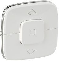 Лицевая панель Legrand Valena Allure для 2-кл. выключателя жалюзи белый