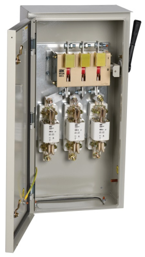 Ящик силовой IEK ЯРП-400А с рубильником и предохранителями IP54 