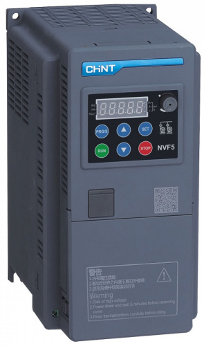 Преобразователь частоты CHINT NVF5-0.4/TD2-B 0.4кВт 1х230В общий тип