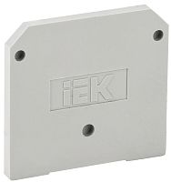 Заглушка торцевая IEK для ЗНИ-35 35мм2 серый