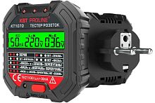 Тестер розеток с УЗО КВТ КТ 107D PROLINE 86321