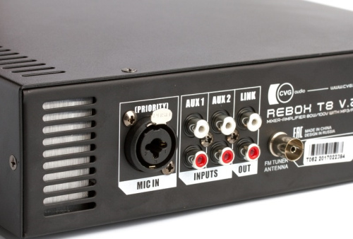 Трансляционный микшер-усилитель CVGaudio ReBox-T8 v.2 фото 3