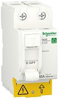Выключатель дифференциального тока УЗО Schneider Electric Resi9 2п 40А 300мА 6кА тип AC 