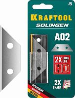 Лезвия трапециевидные SOLINGEN А02 5 шт KRAFTOOL 09627-S5_z02