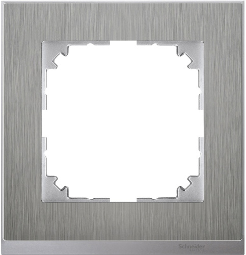 Рамка универсальная Schneider Electric Merten M-Pure Decor 1-м. нержавеющая сталь/алюминий Schneider Electric — купить по цене от 100 ₽ | ПрофБезопасность