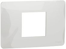 Рамка горизонтальная Schneider Electric Unica Modular 1-м. 2 мод. белый