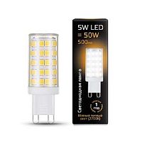 Лампа светодиодная LED 5вт 185-265в G9 теплый, капсульная Gauss (107309105) Gauss — купить по цене от 200 ₽ | ПрофБезопасность