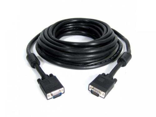 Кабель VGA VCOM VVG6448-5M 2 фильтра 5м