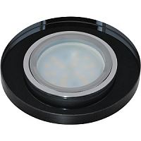 Светильник встраиваемый Fametto/Peonia DLS-P106 GU5.3 CHROME/BLACK 65мм/35Вт Fametto — купить по цене от 205 ₽ | ПрофБезопасность