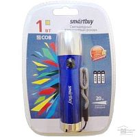 Фонарь ручной Smartbuy 1Вт COB 3хААА Синий  Smartbuy — купить по цене от 365 ₽ | ПрофБезопасность