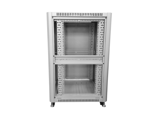 Шкаф напольный 19″ Netko Optima 18U (600х600х957) серый, разобранный фото 2