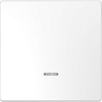 Лицевая панель Schneider Electric Merten D-Life для 1-кл. выключателя с подсветкой белый лотос