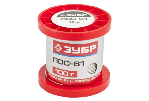 Припой Зубр оловянно-свинцовый 60проц Sn 40проц Pb 50 гр 55450-050-08, Зубр, купить, цена, доставка, безопасность фото 2 Припой Зубр оловянно-свинцовый 60проц Sn 40проц Pb 50 гр 55450-050-08 Зубр — купить по цене от 620 ₽ | ПрофБезопасность фото 2