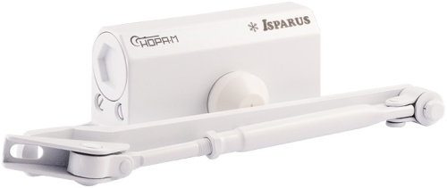 Дверной доводчик Нора-М 410 Isparus белый