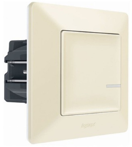 Умный выключатель с опцией диммирования 5-300Вт Valena Life Netatmo 1-кл. IP20 слоновая кость Legrand — купить по цене от 5&nbsp;845 ₽ | ПрофБезопасность