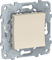 Светорегулятор нажимной без рамки Schneider Electric Unica New 5-200Вт бежевый