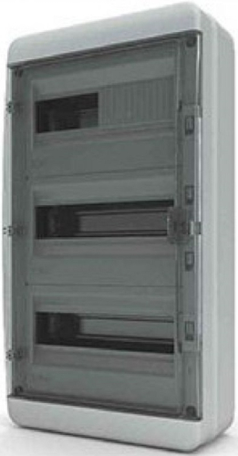 Бокс пластиковый Tekfor ЩРН-П-36 BNK 65-36-1 (560х300х153мм) IP65 прозрачная дверца
