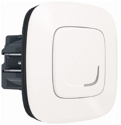 Умный выключатель с опцией диммирования 5-300Вт Valena Allure Netatmo 1-кл. IP20 жемчуг Legrand — купить по цене от 6&nbsp;123 ₽ | ПрофБезопасность