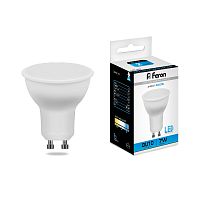 Лампа светодиодная Feron LB-26 MR16 Софит GU10 220В 7Вт 6400К  Feron — купить по цене от 100 ₽ | ПрофБезопасность