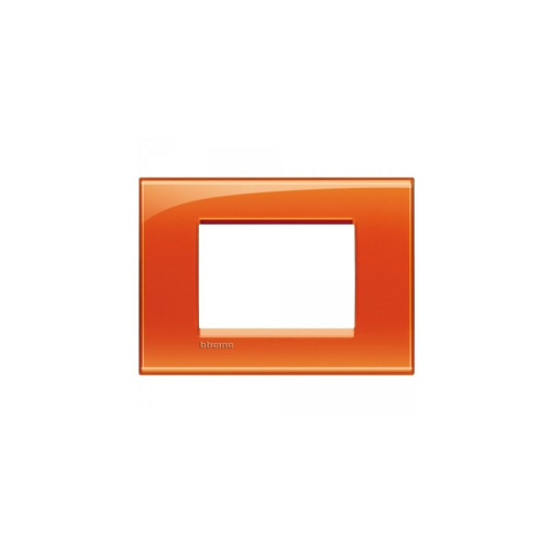 Рамка прямоугольная Legrand BTicino LivingLight 2 мод Оранжевый  картинка фото 2